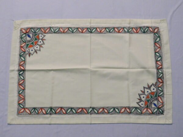 Hand Painted cotton pillow cover