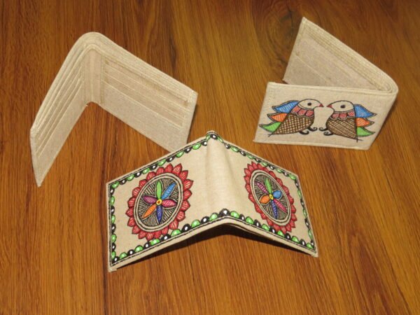Hand Painted men’s wallet