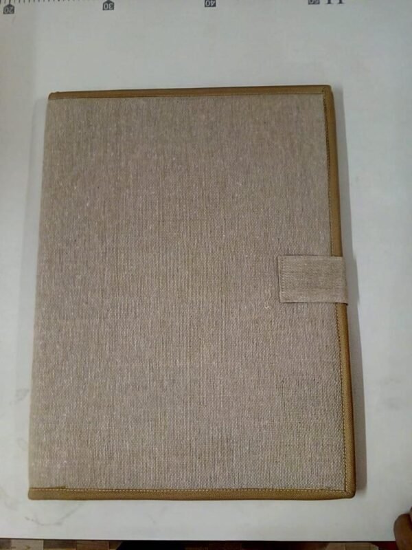 Jute File Folder.